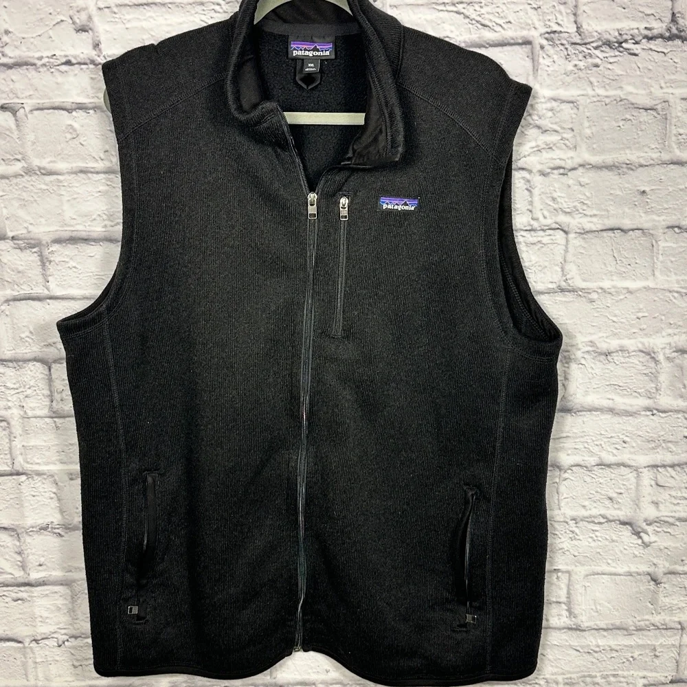 Patagonia Men’s Better Sweater Fleece Vest – Black (XXL) - Picture 4 of 6